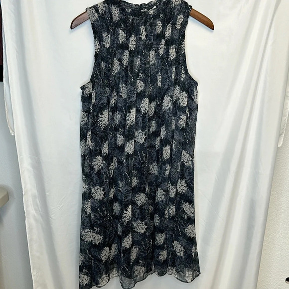 Joie womens baltic print sleeveless mini summer dress medium - Picture 3 of 14